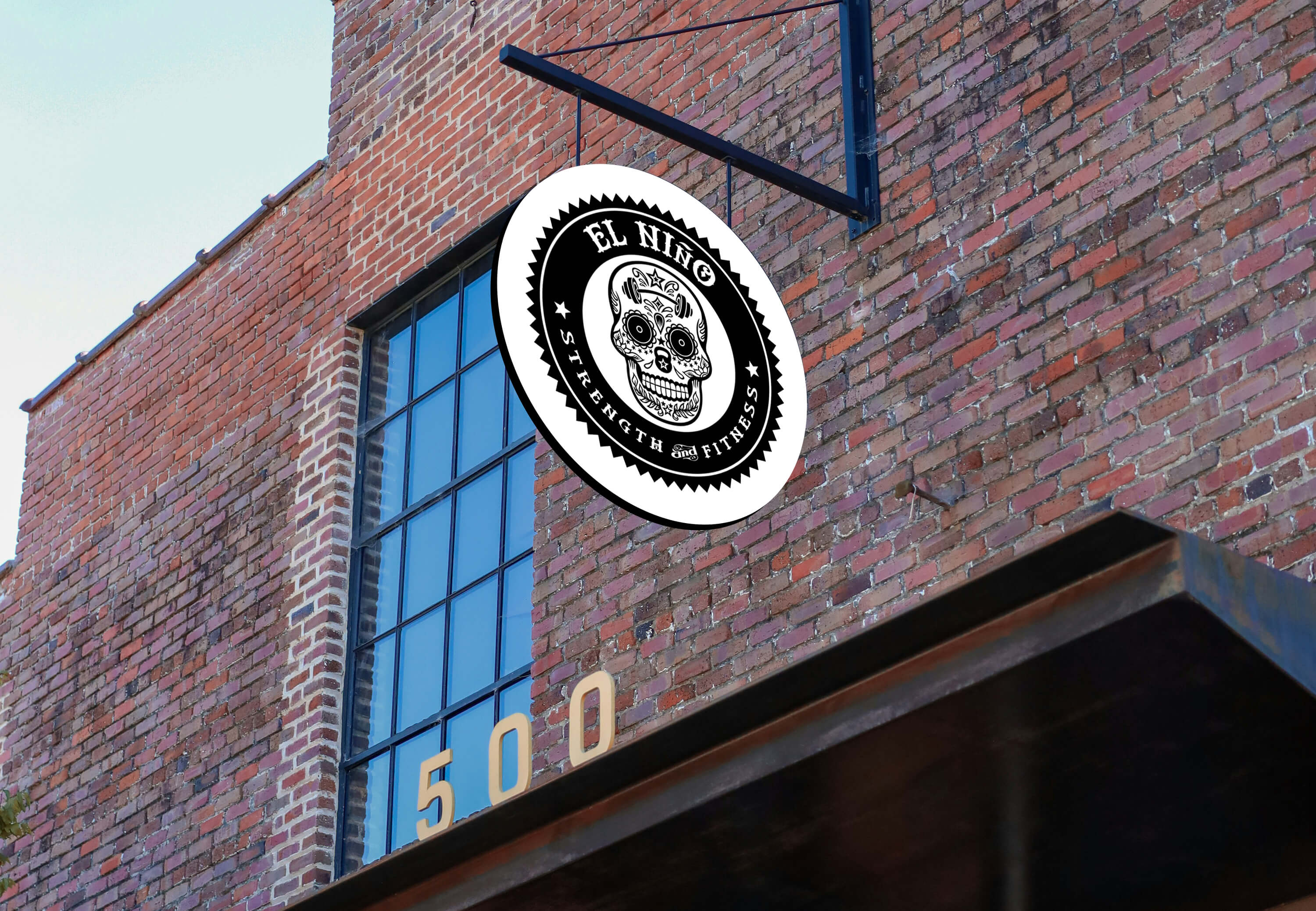 El Niño Strength & Fitness - Building Signage